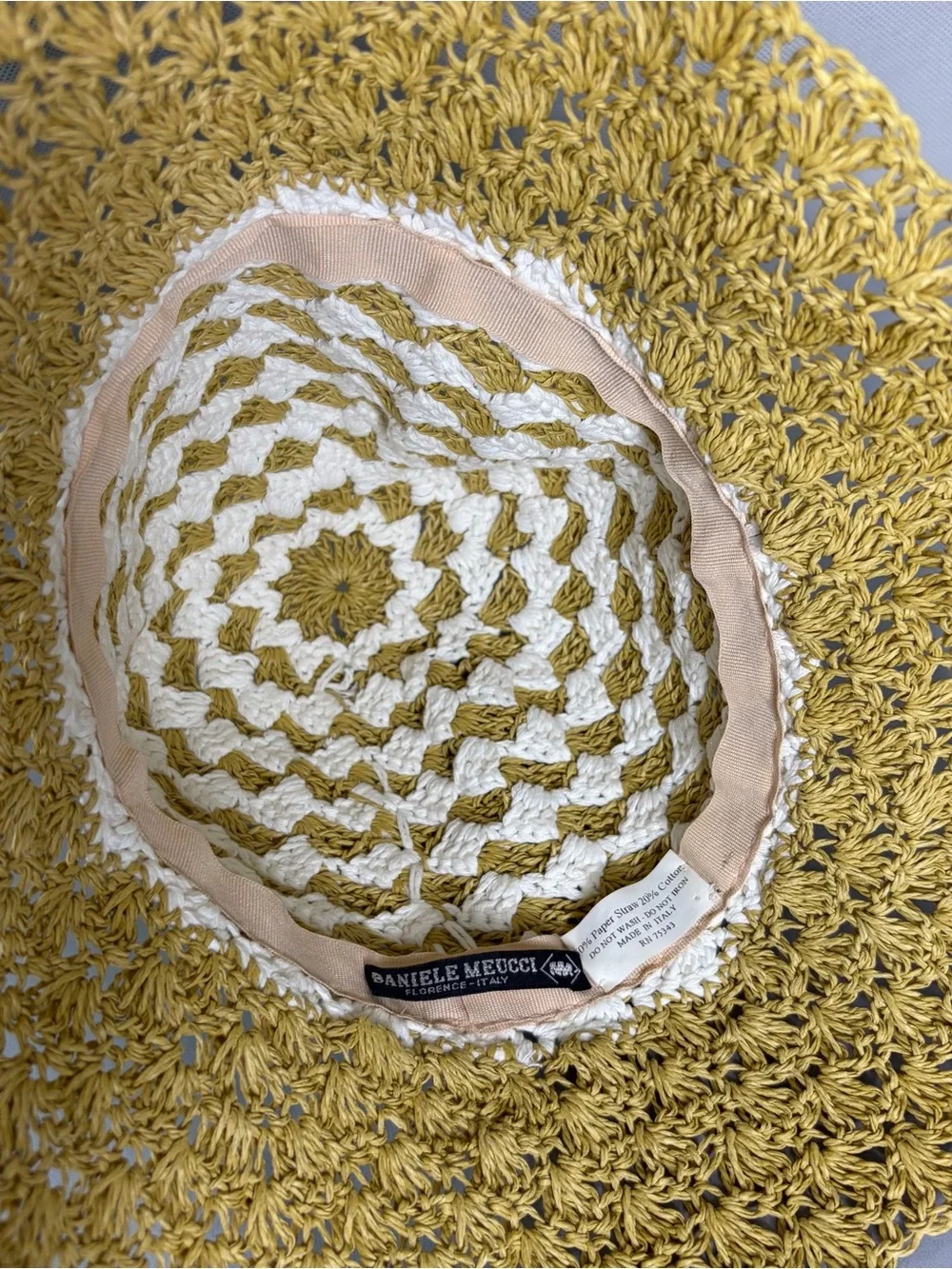 Daniele Meucci | Italian Crocheted Bucket Hat